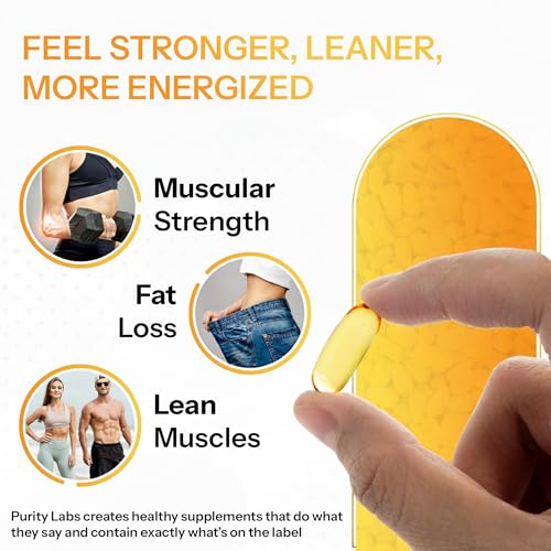 Purity Labs energy and endurance concept with softgel capsule