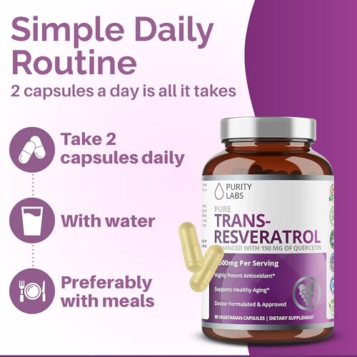 Purity Labs natural ingredient visual combines knotweed imagery with capsules