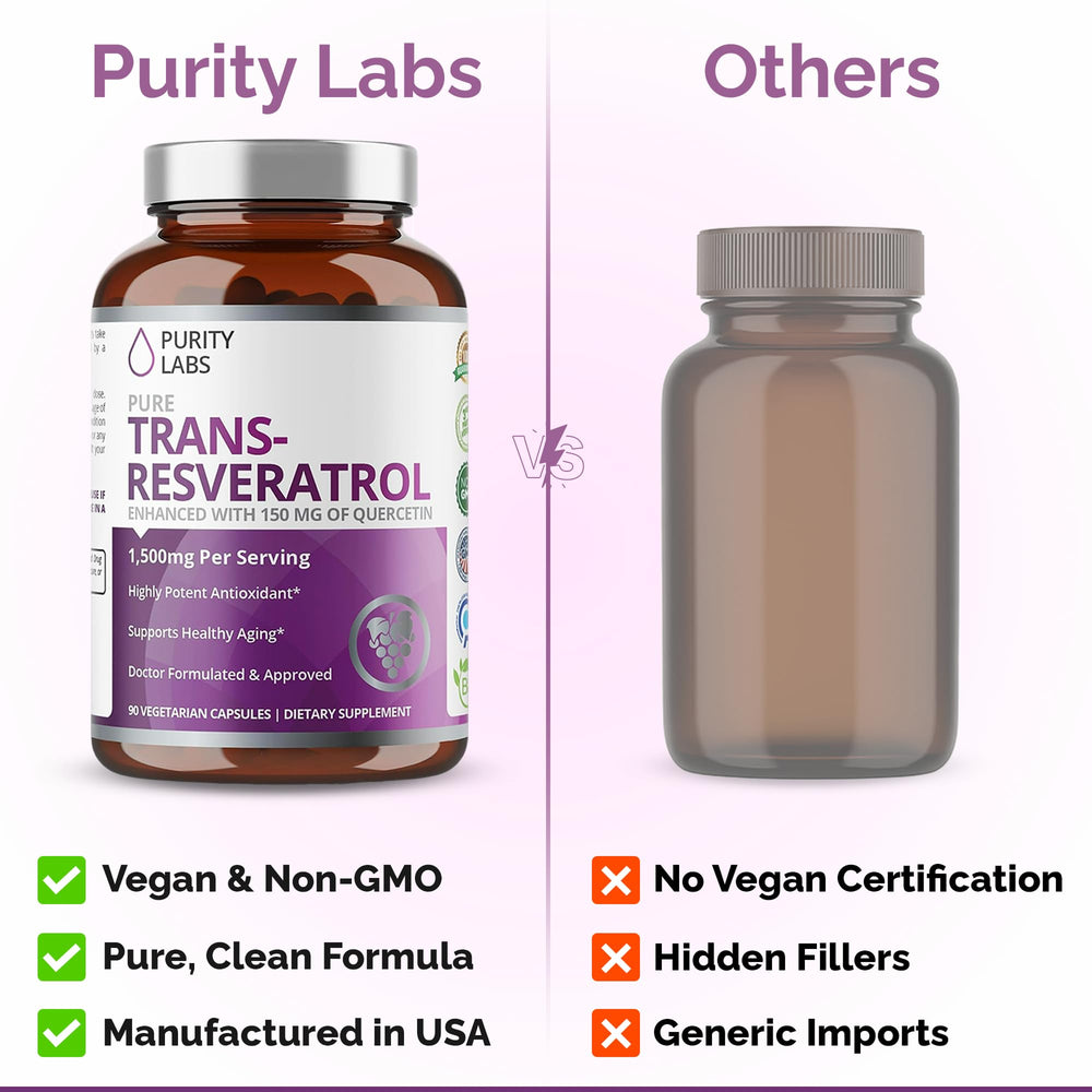 Purity Labs Vegan gluten-free packaging signals gentle daily use