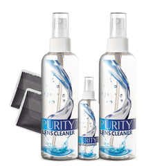 Purity Lens Cleaner Kit front view for streak-free home use
