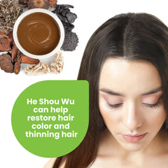 Purity Natural Beauty organic Fo-Ti extract powder packaging highlighting organic quality.