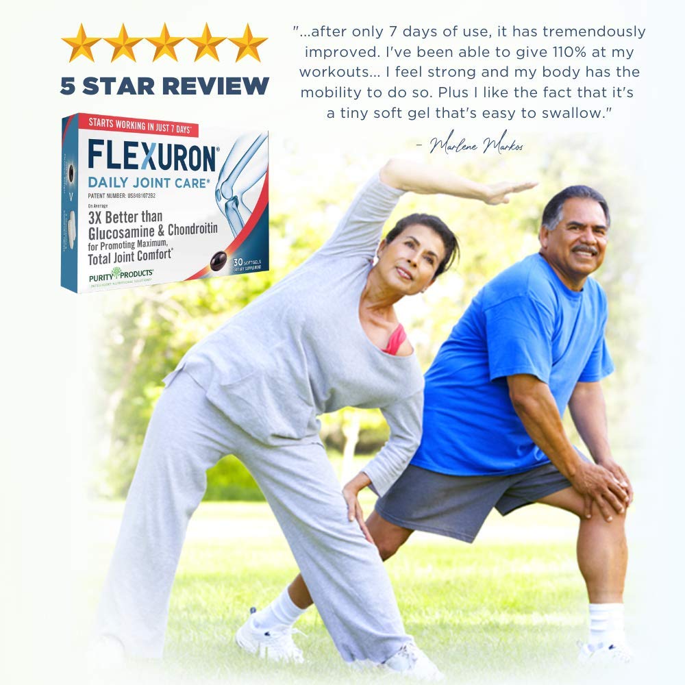 Purity Products Flexuron astaxanthin capsule as a natural antioxidant.