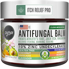 Puriya antifungal cream bottle shows non-prescription option for healthier skin.