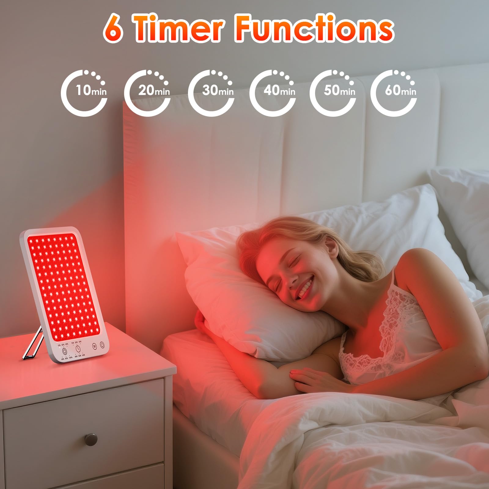 Puroth 850nm near infrared light for deeper comfort.
