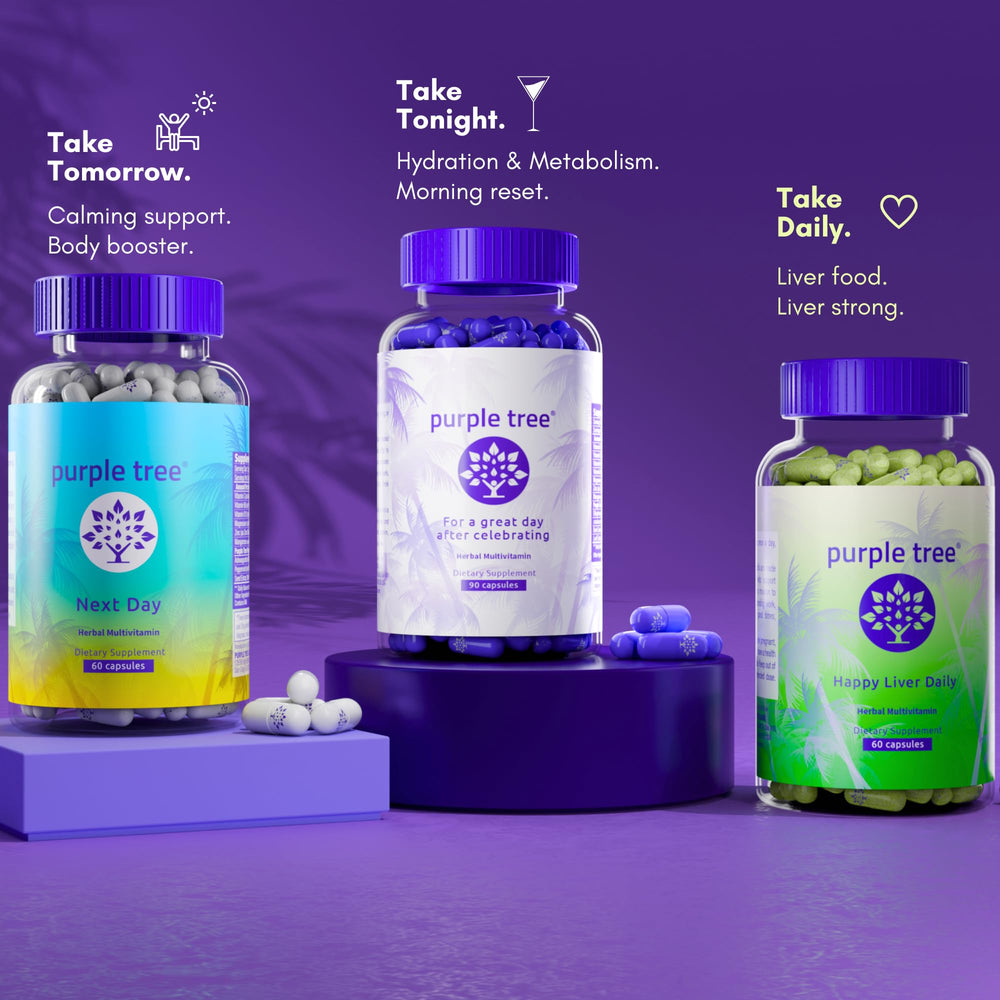 Purple Tree Next Day travel pack highlights portability for travel recovery