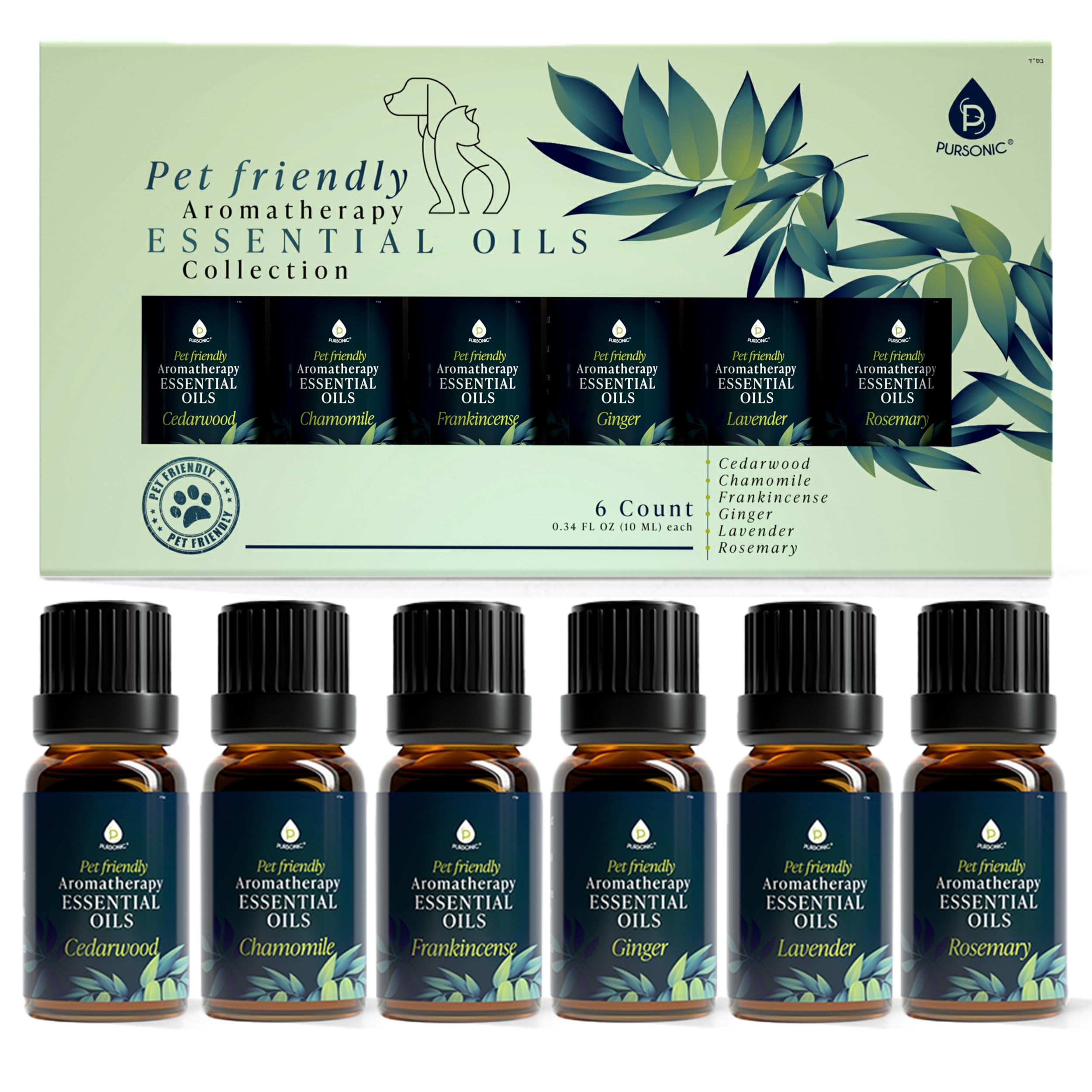 Pursonic pet-friendly oils collection box promotes calm routines for pets.