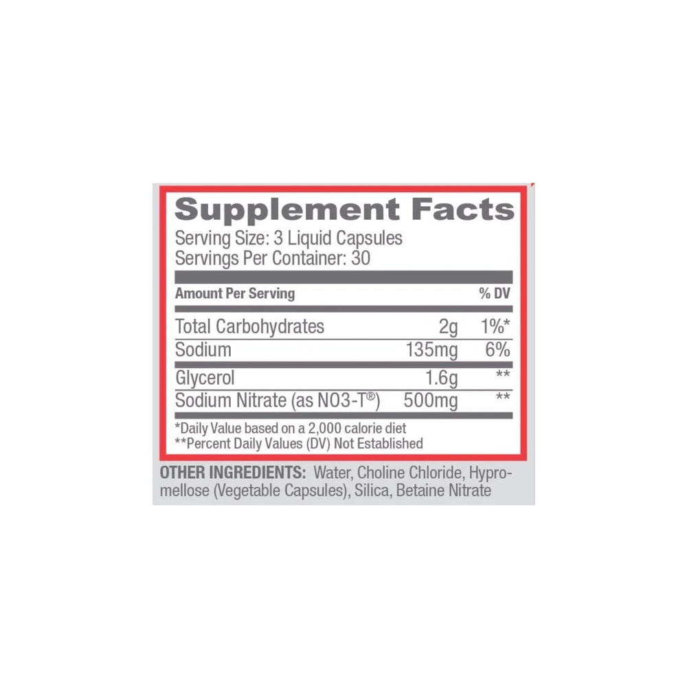 Purus Labs NOXygen capsules in glass illustrate hydration and muscle pump benefits