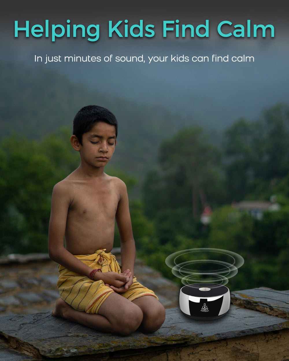 PUVIDJUT long battery life supports yoga, meditation and travel.