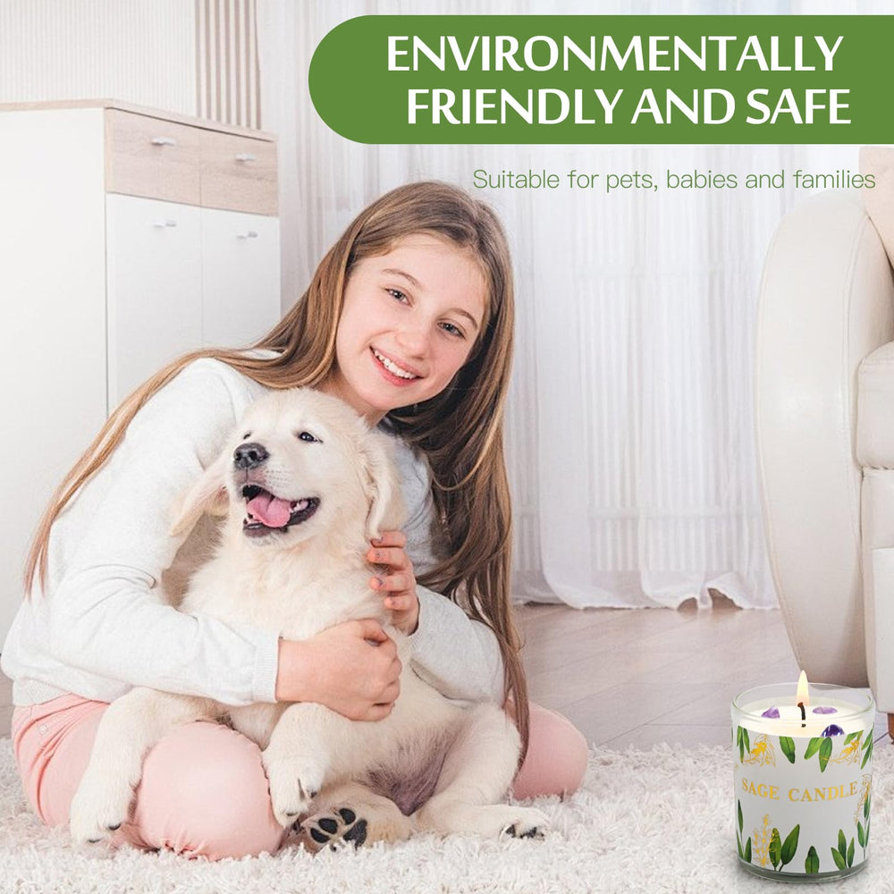 PVUELE recyclable jar candle suitable for decorative storage after use.