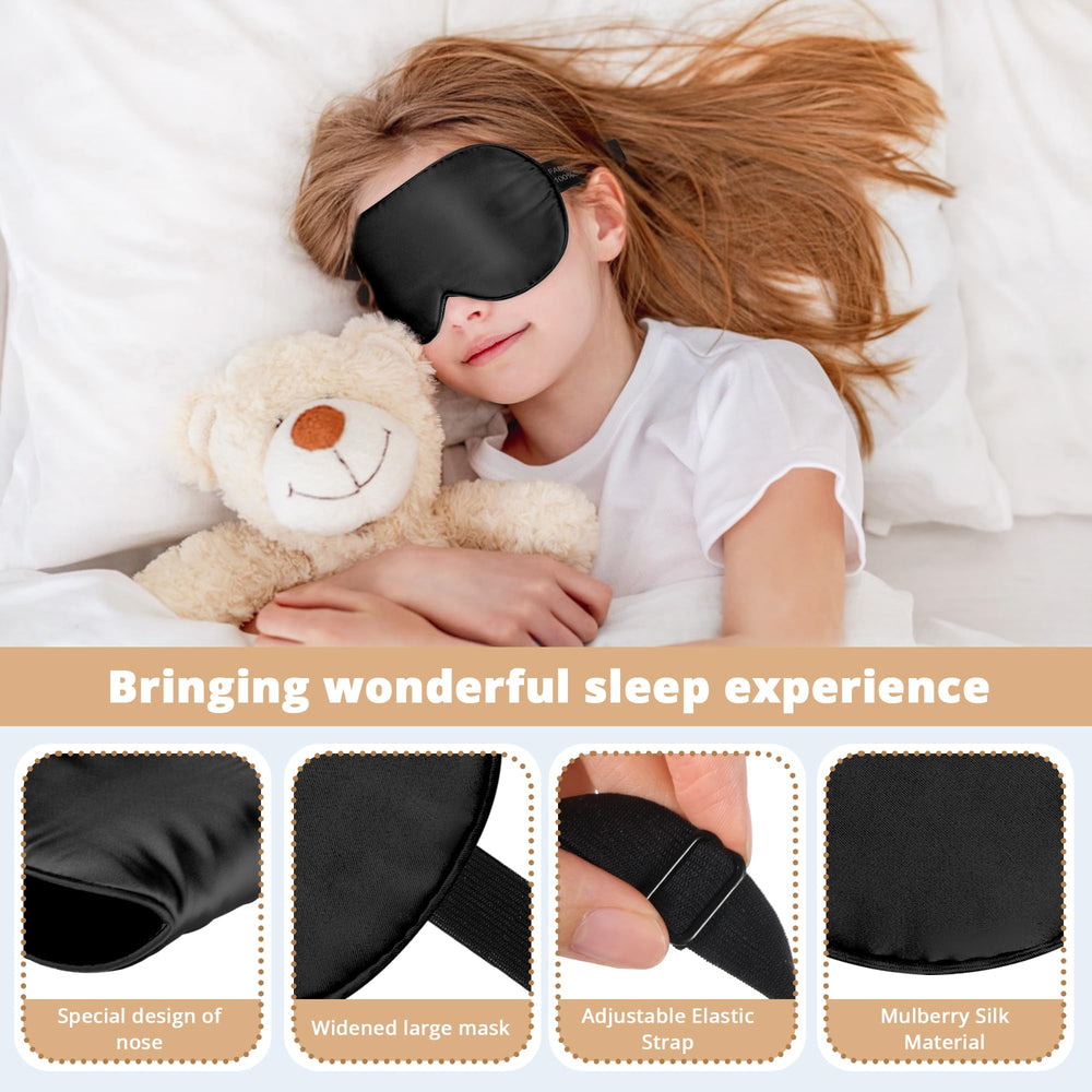Adjustable strap demonstrates snug, pain-free hold for ages 3 to 15.