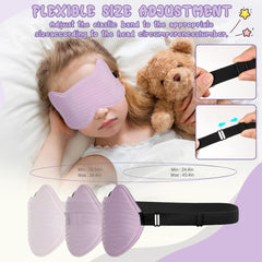 La máscara Pyopbow niños con diseño contorno gato 3D ofrece mayor confort nocturno