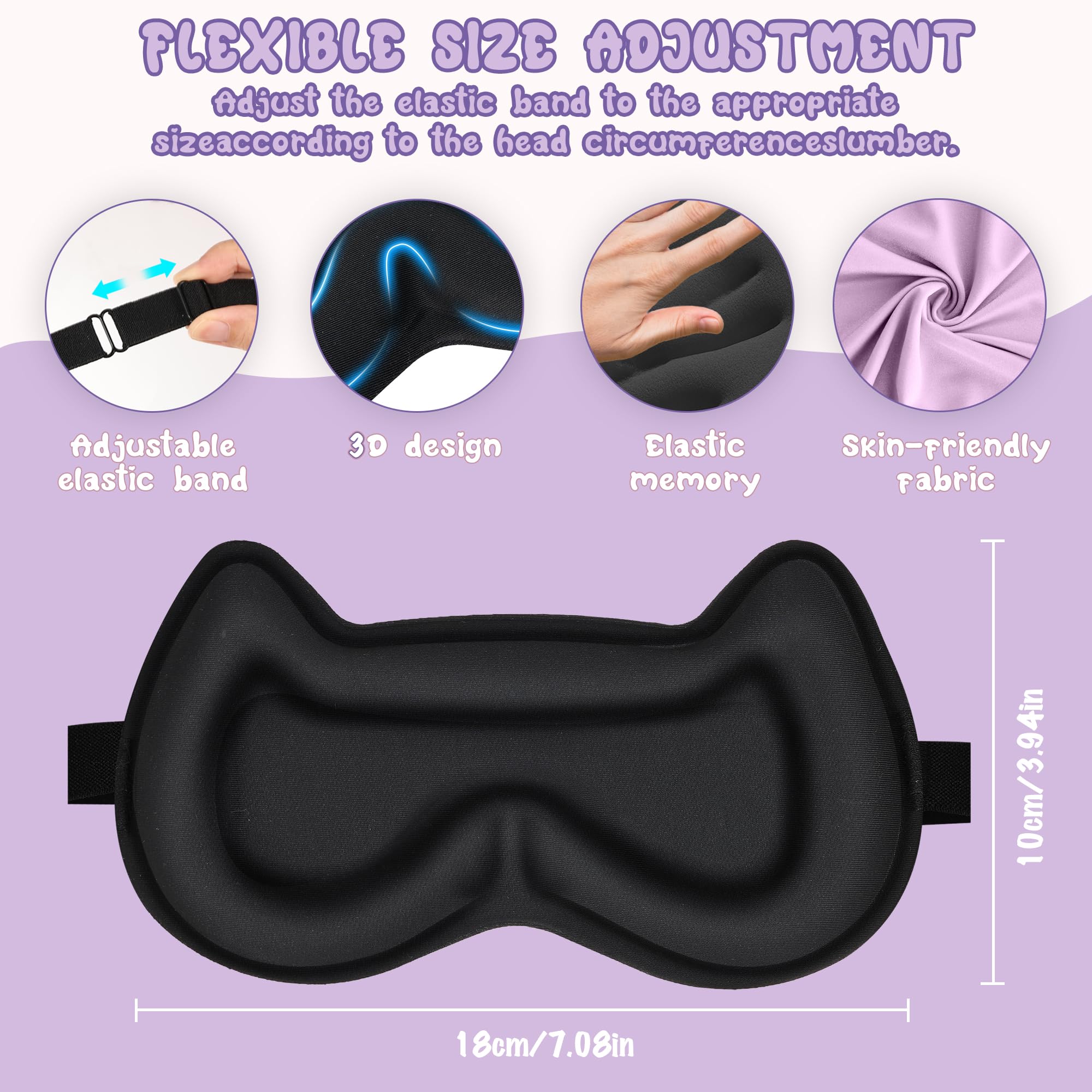 La máscara Pyopbow para niños utiliza espuma memoria para ajuste suave