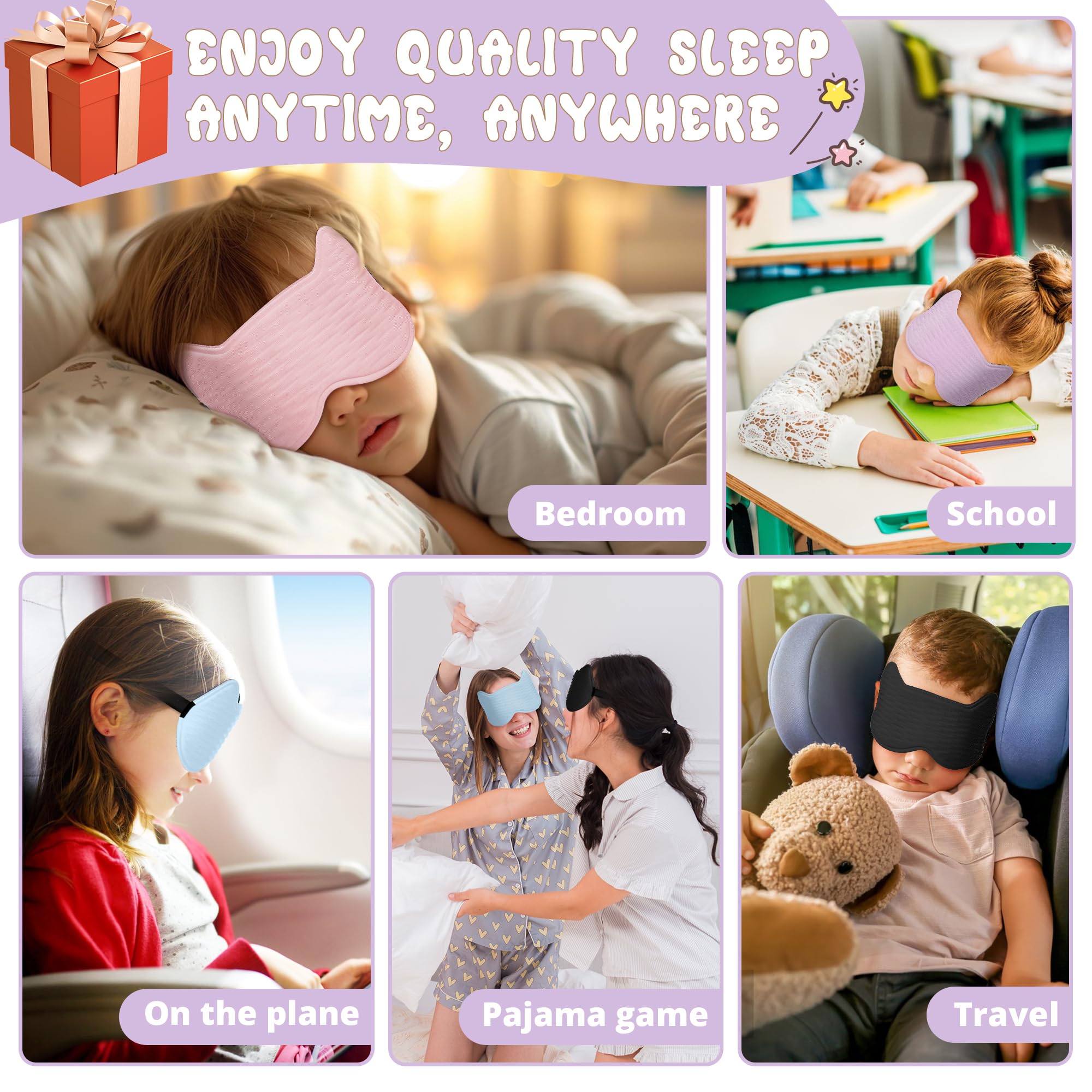 La máscara Pyopbow es ideal para casa, viaje y guardería