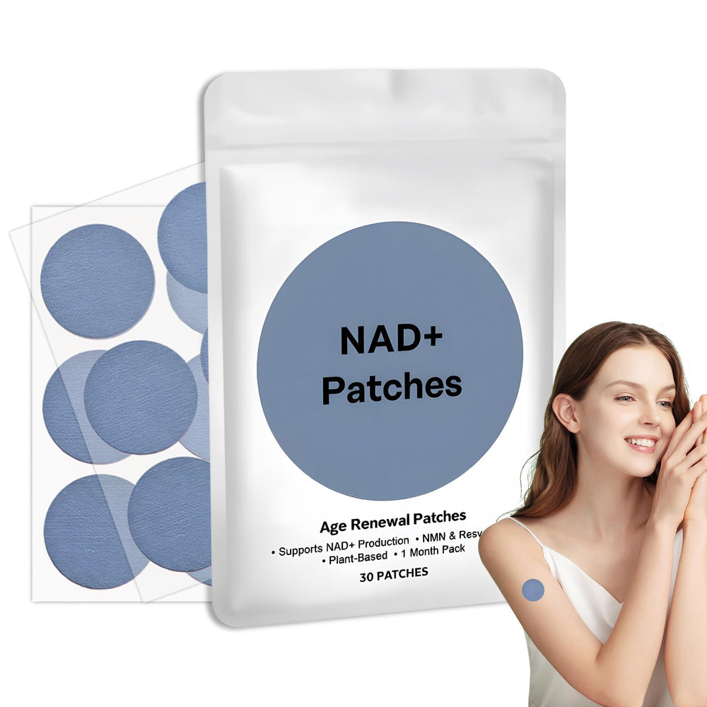 PYUNZGO NAD+ Patch packaging shown for convenient daily use.