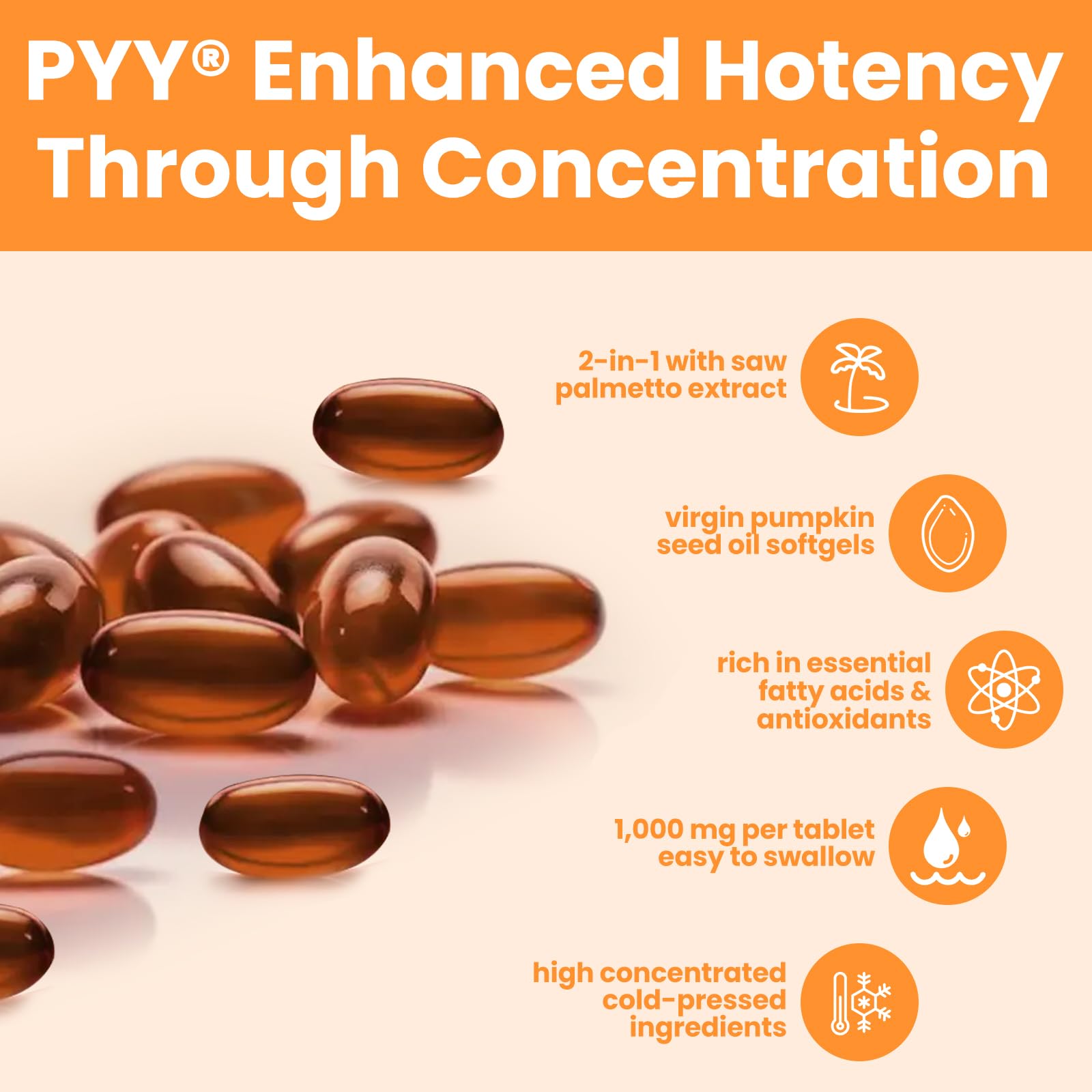 PYY non-GMO and tested for purity label, underscoring product safety.