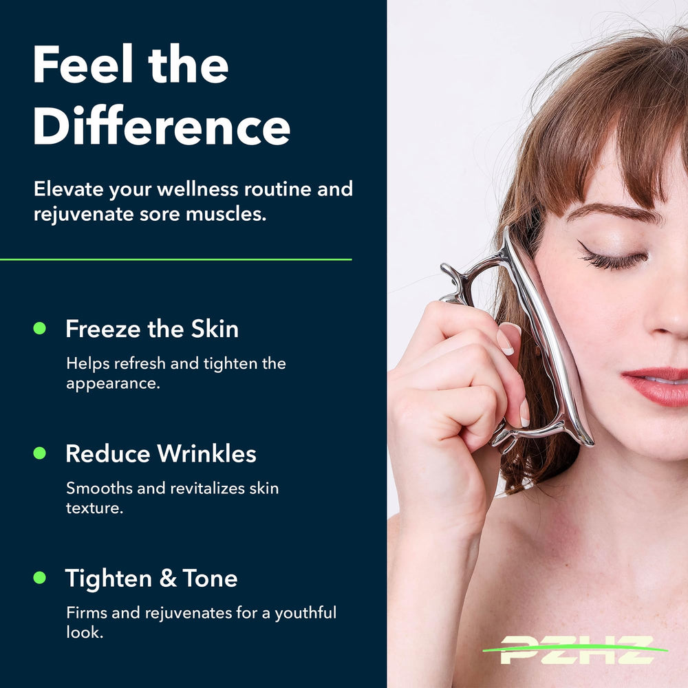 PZHZ Fascia Blaster features durable medical-grade stainless steel