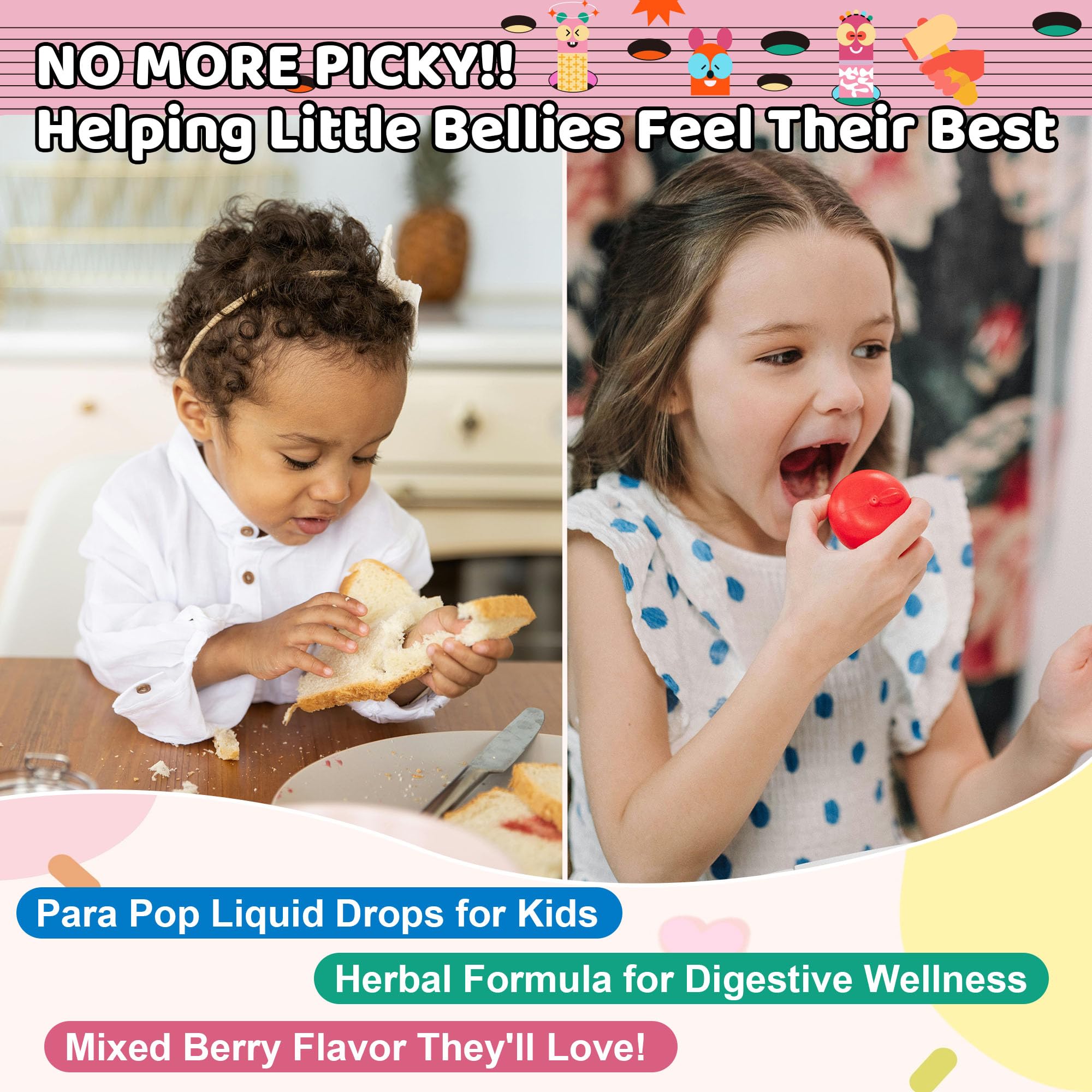 Q'ankyaq Gentle care visuals for growing kids' wellness.