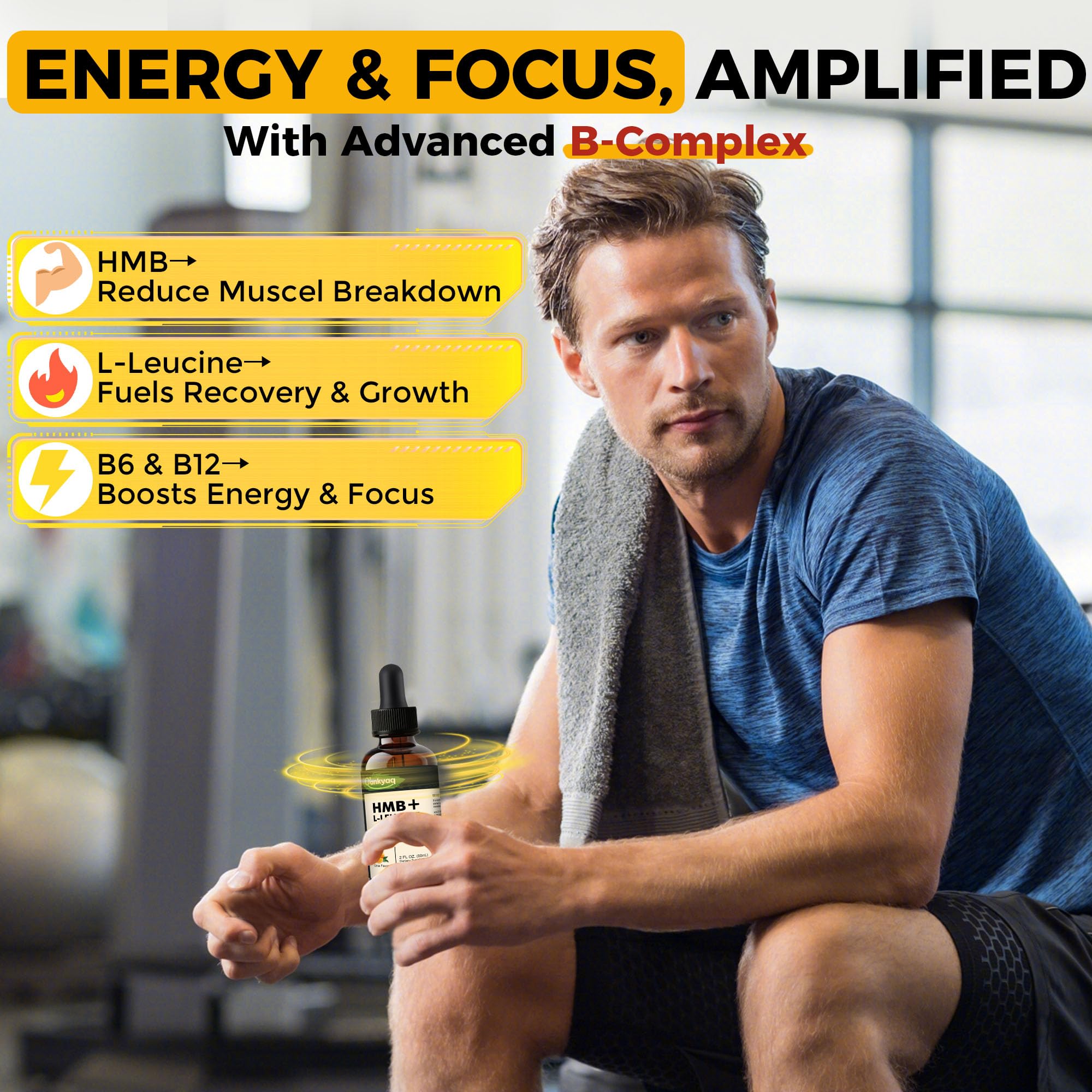 Morning shake with Q'ankyaq drops for consistent daily dosing.