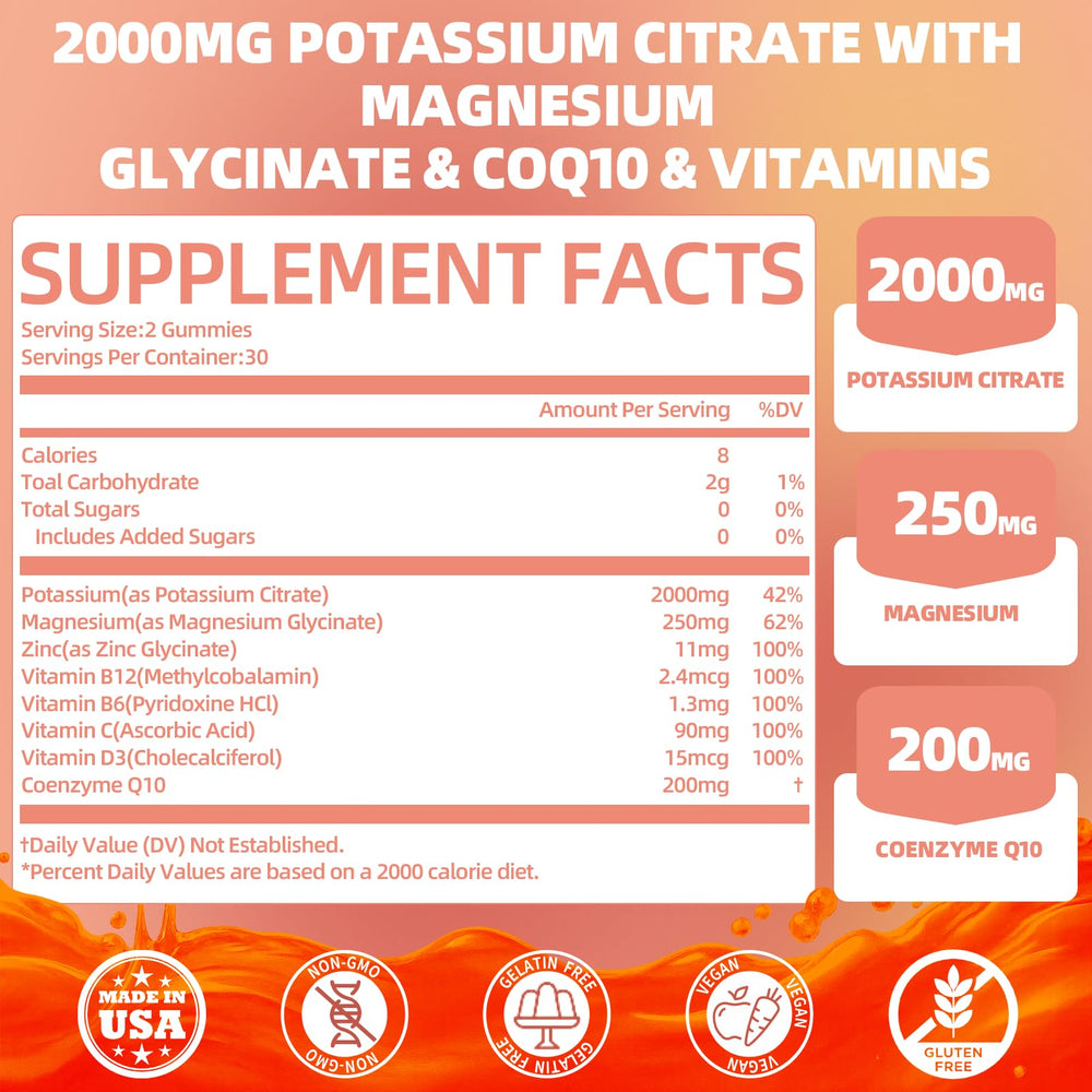 QANLOI ingredients panel showing vegan, non-GMO formula and magnesium glycinate.