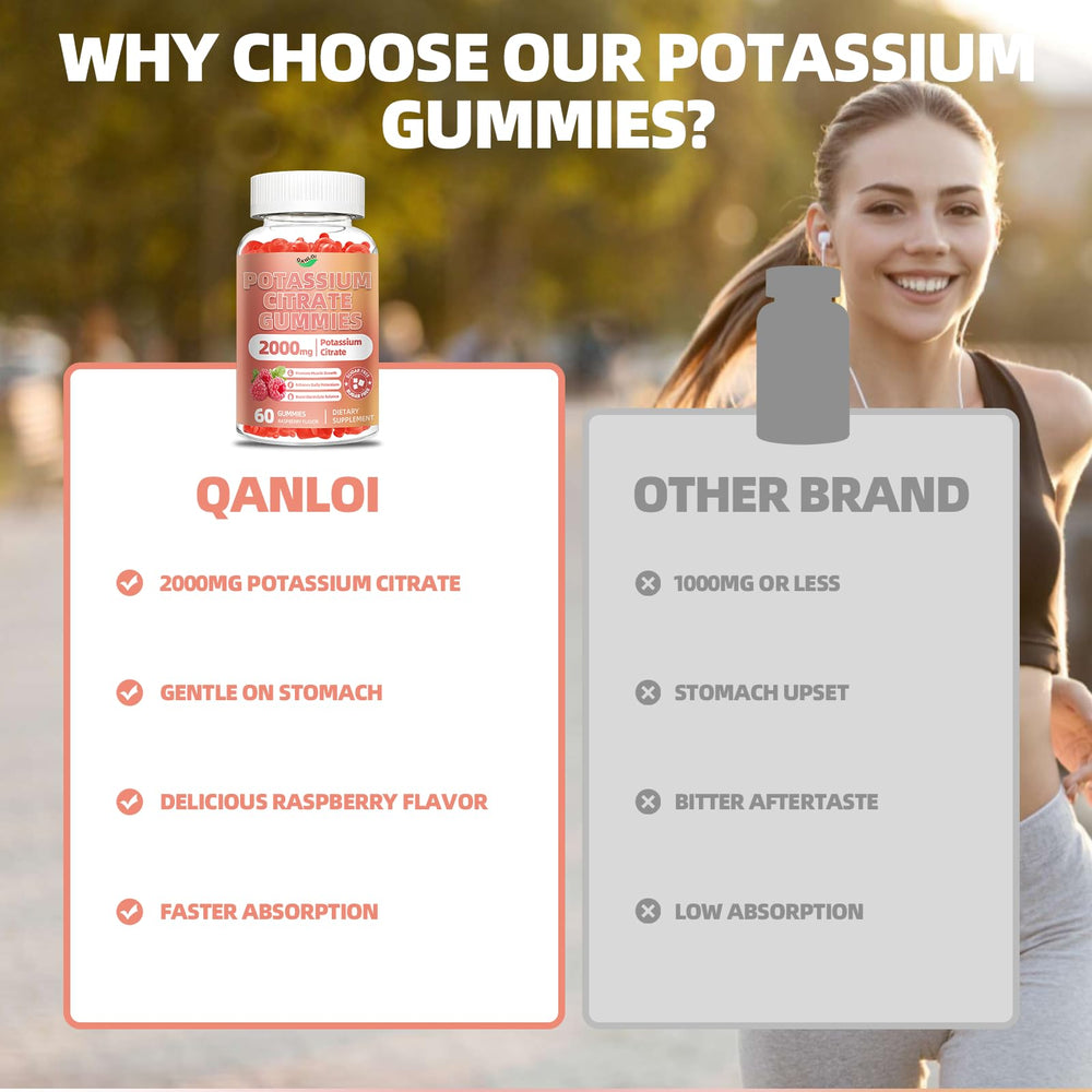 QANLOI nutrition facts highlighting vegan, non-GMO, gelatin-free formula.