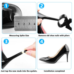 QBXMY7 10mm heel tip cap for durable daily wear and stability