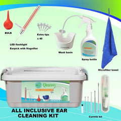 QISXROVY curette para cerumen, limpieza precisa y controlada