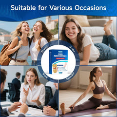 QIYANA breathable mesh design pad worn for all day comfort.