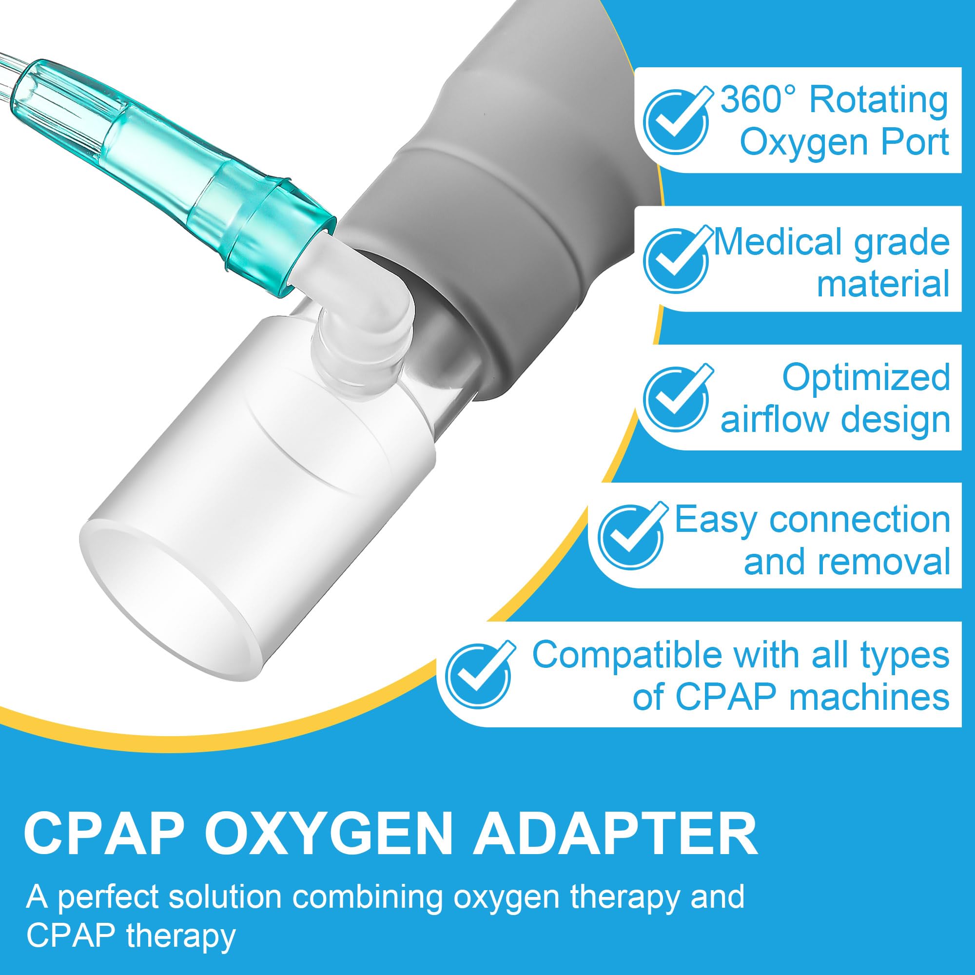 Qiyaz medical-grade plastic construction ensures durability during daily use.