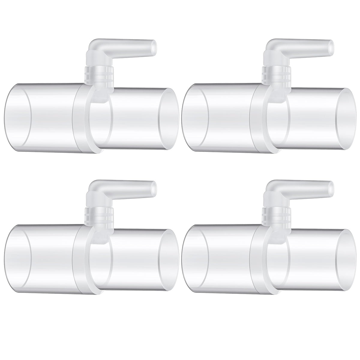 Qiyaz Oxygen Enrichment Adapter connected to CPAP tubing for enhanced oxygen delivery.