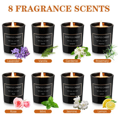 Qizeion vanilla candle in a jar enhances warm, comforting ambiance