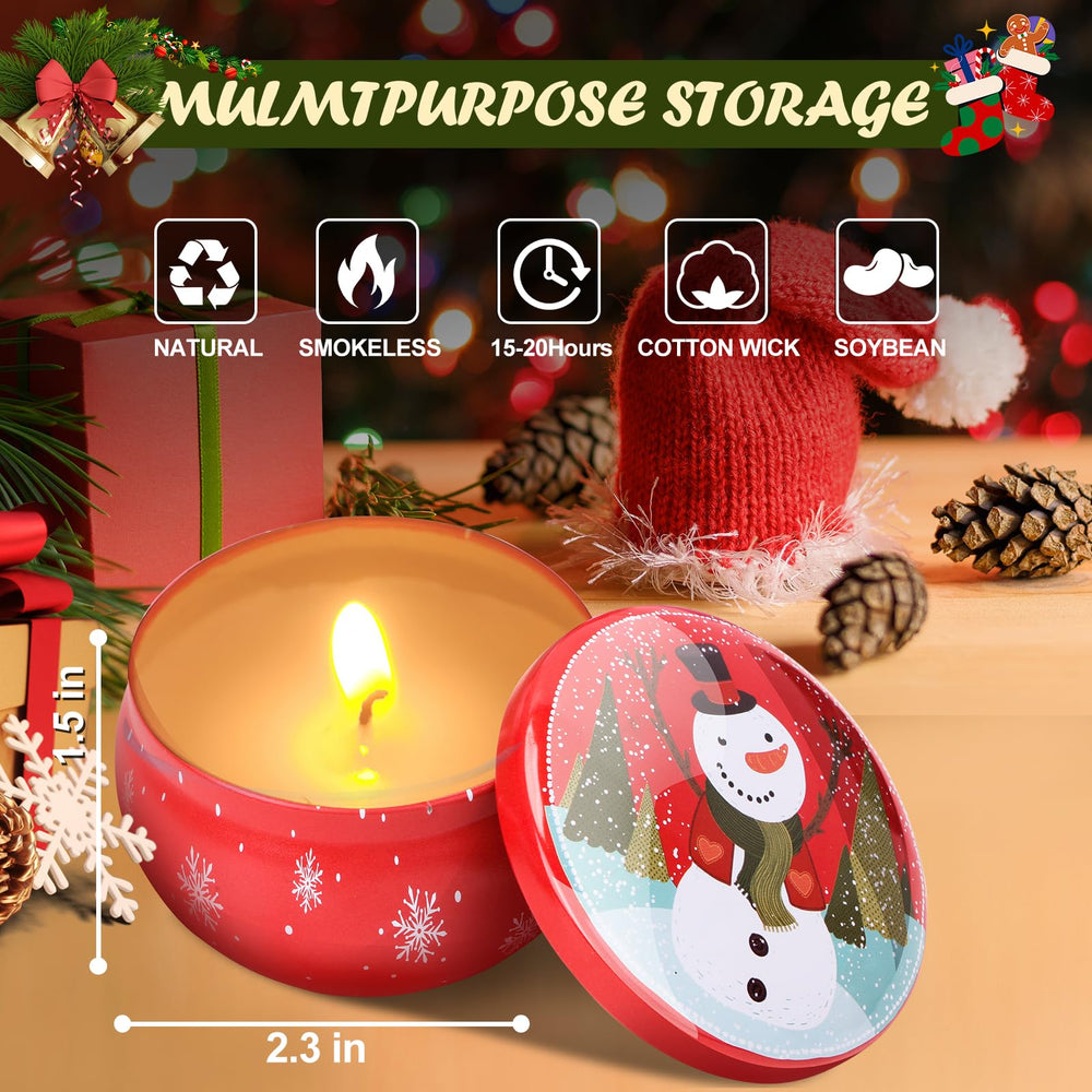 Qizeion Red Wine Gingerbread candle evokes warm holiday gatherings.