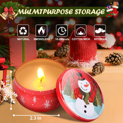 Qizeion Red Wine Gingerbread candle evokes warm holiday gatherings.