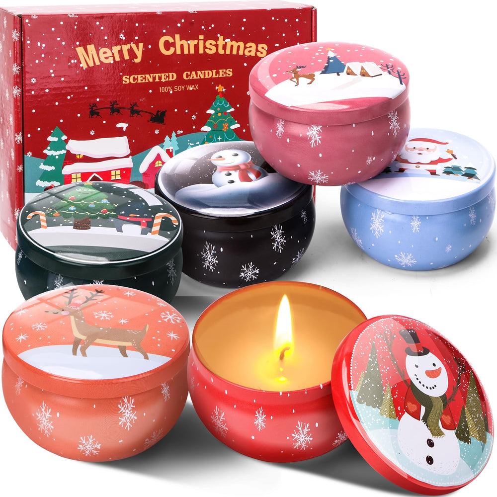 Qizeion Winter Fir candle for a cozy evergreen ambiance.