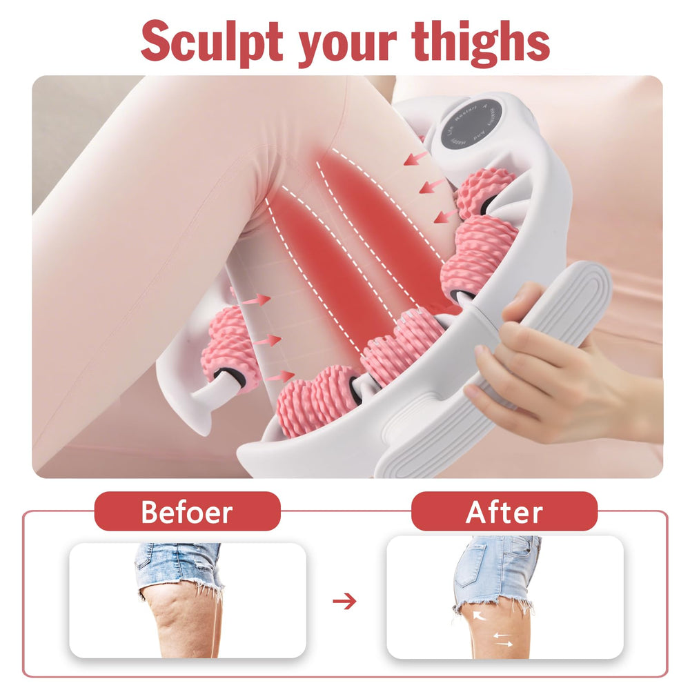 Qkiky cellulite massage tool side view with detachable handles for adjustable pressure