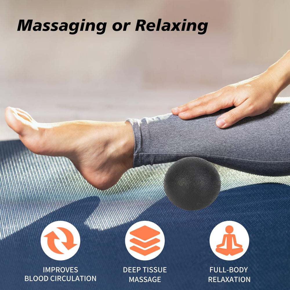 QLDT spiky ball used on arch to relieve soreness after workouts