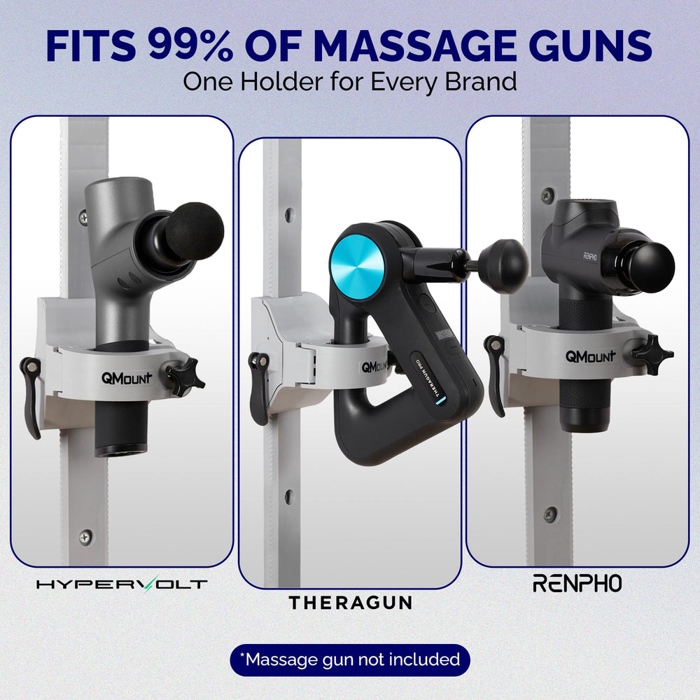 QMount high-strength nylon body provides durable, long-lasting support.