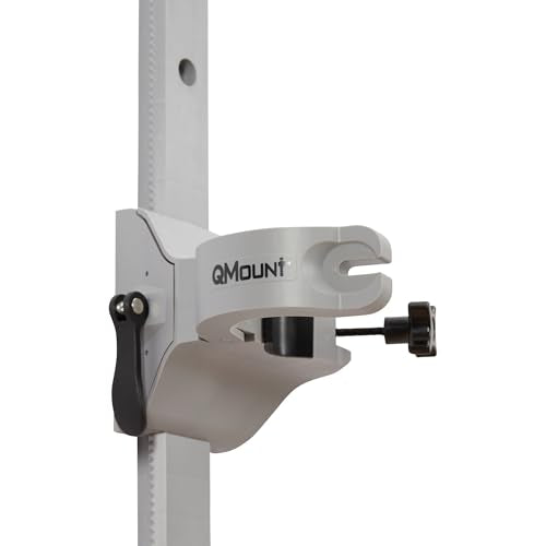 QMount vertical rail system enabling easy height adjustments during sessions.