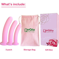 QoQiu dilator with suction cups for stable positioning
