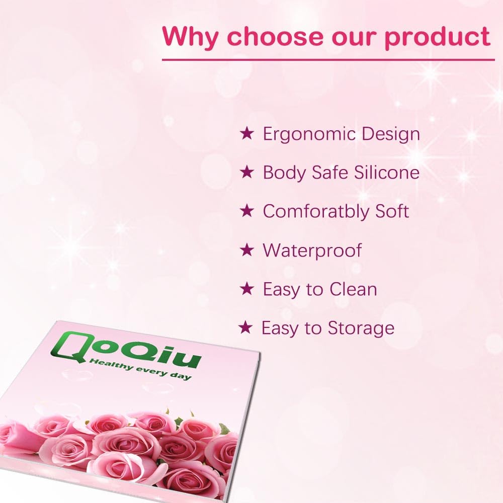 QoQiu silicone dilators storage bag keeps items organized and clean.
