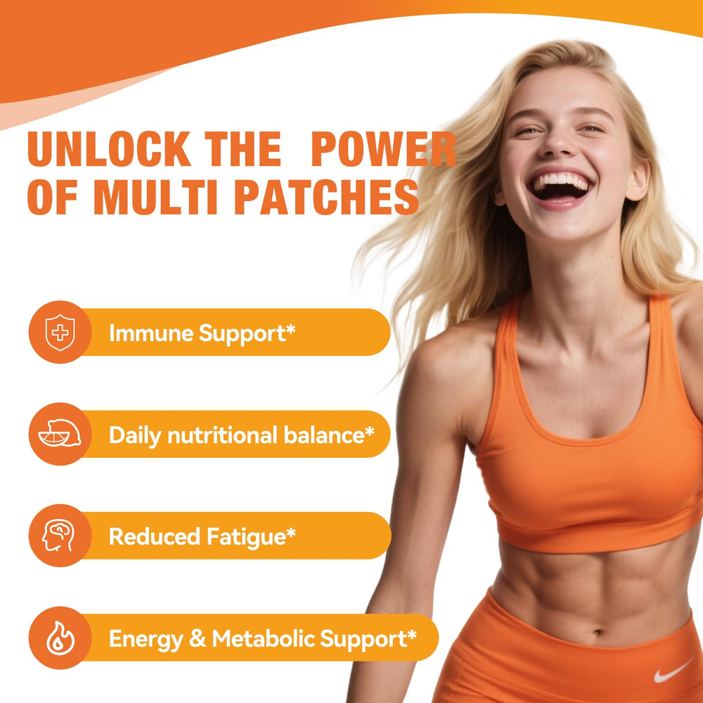 QualiLife Multi Plus patch on arm demonstrates comfortable wear.