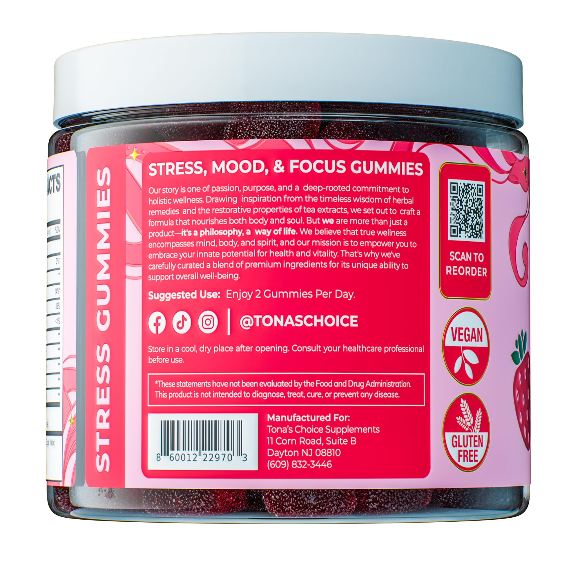 Quali-Tea Chamomile Lavender extracts aroma evokes calm evenings