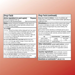 Quality Choice Caplets de fibra, tabletas en primer plano, regularidad digestiva diaria.