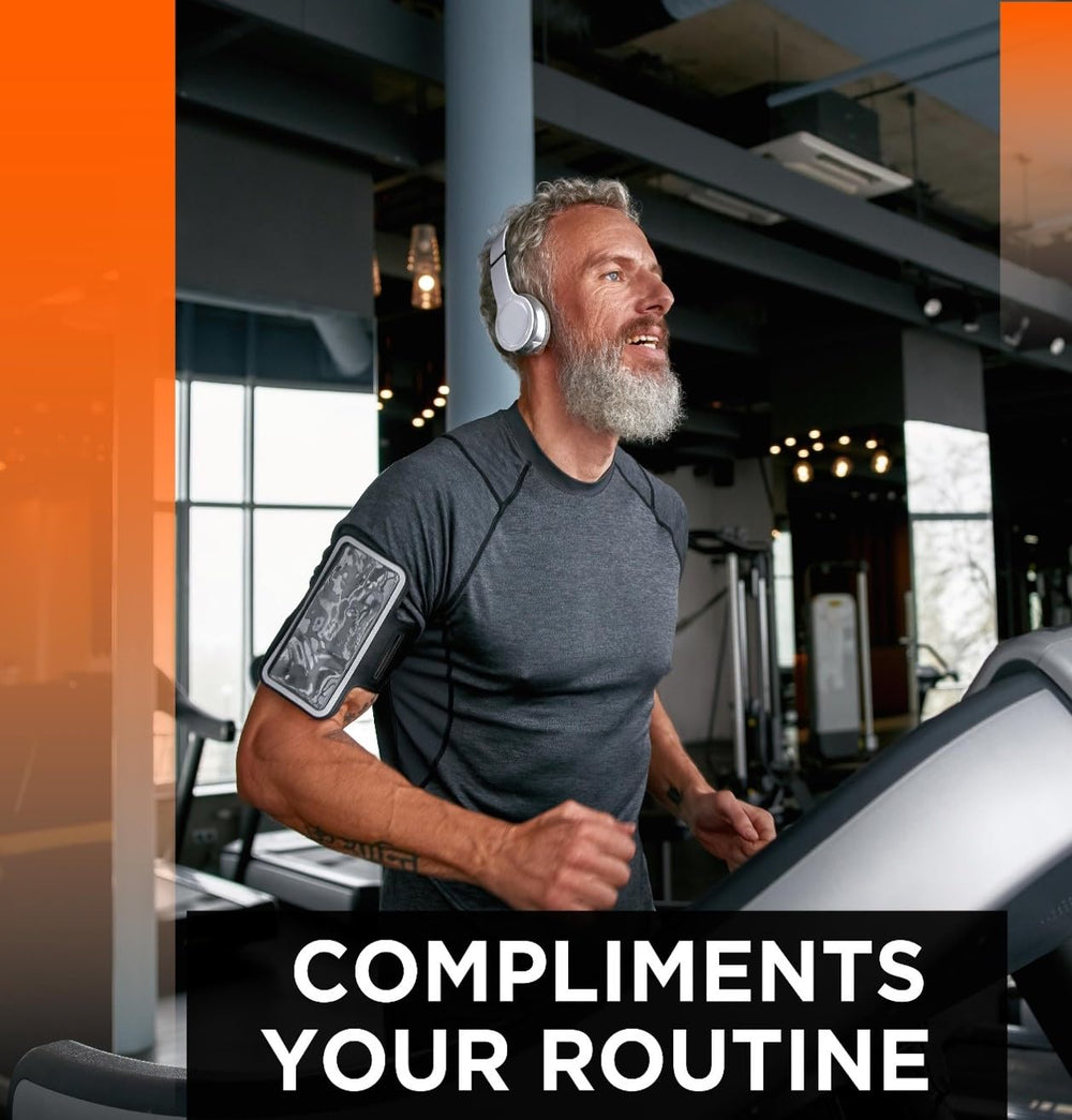 Quality Choice caplets on kitchen counter; easy daily routine.