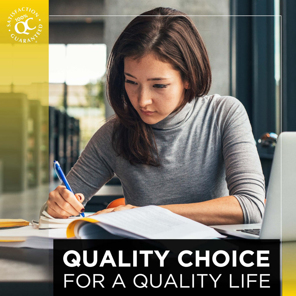 Compact 16-count pack by Quality Choice Stay Awake for portability