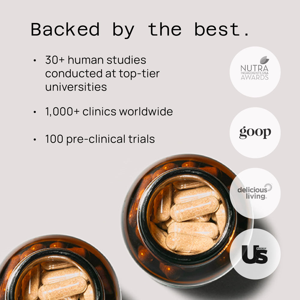 Quality of Life AHCC Rx clinical trials chart suggests research backing