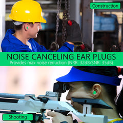 Quality Plugs by Rips foam earplugs closeup with soft foam for all-day comfort