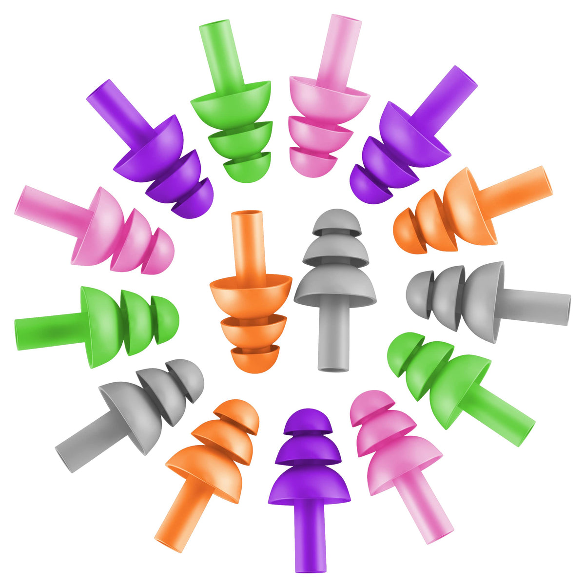 Quality Plugs by Rips packaged soft silicone ear plugs for on-the-go protection.