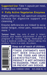 Close-up of Quantum Digest capsules highlighting a vegan enzyme blend for gut-friendly nutrition.