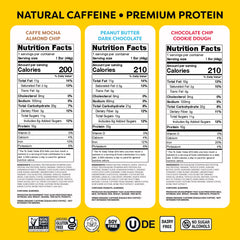 Quantum Energy Square chocolate chip cookie dough bar; creamy texture with protein for a quick boost.