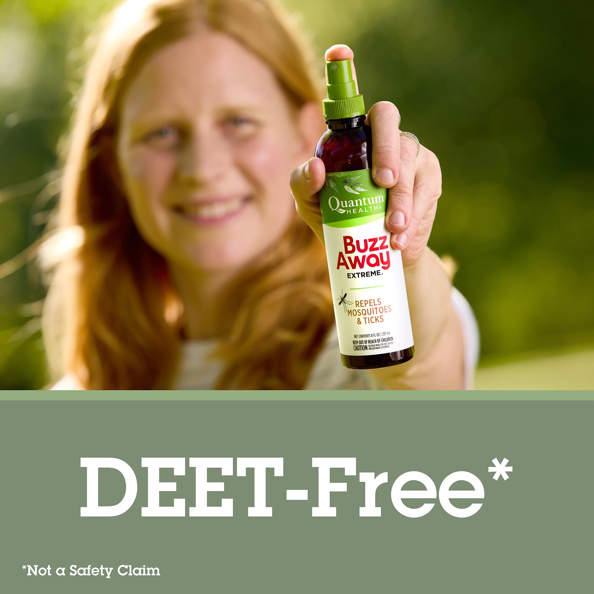 Kids-friendly Quantum Health Buzz Away Extreme in family setting